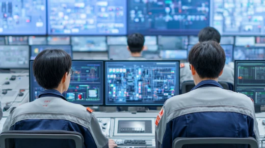 발전소 통합 관제실