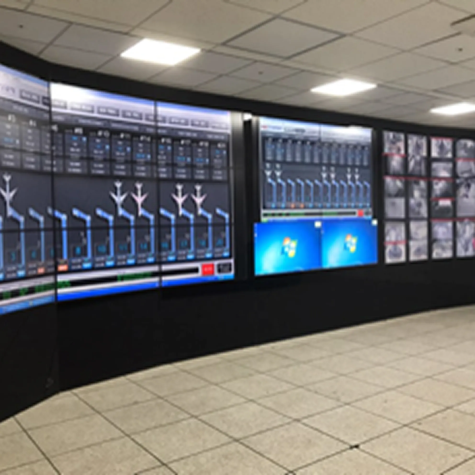 김포공항 관제실, 멀티비전 시스템